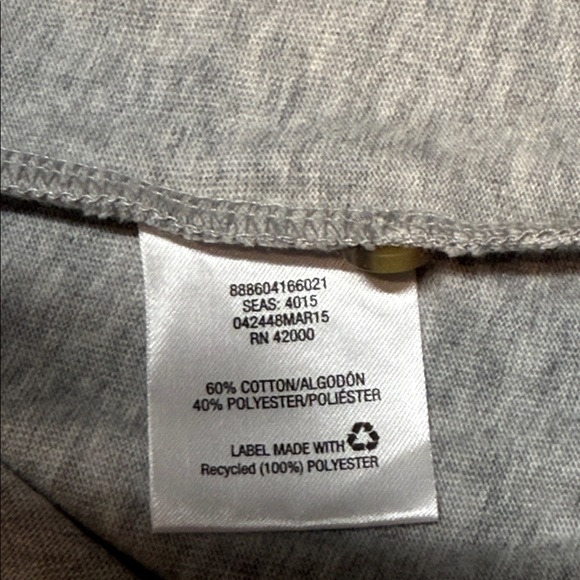 Basic Editions Kids' Heather Gray Polo Shirt. Casual Everyday - Picture 4 of 6